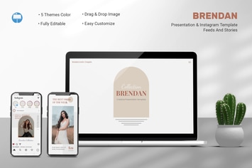 Brendan - Keynote & Instagram Template