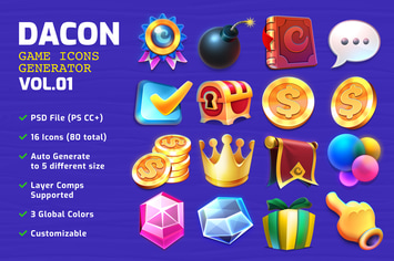 DACON - Game Icon Generator v.01