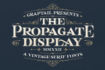 Propagate - Vintage Serif