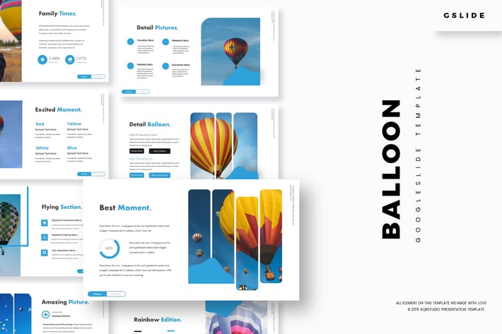 Balloon - Google Slides Template