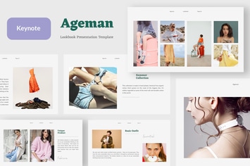 Ageman - Lookbook Presentation Template Keynote