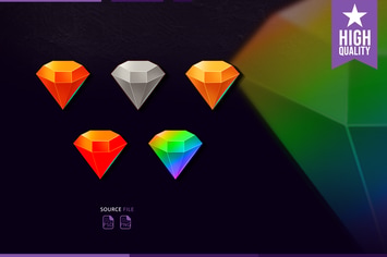 Sub Badges Diamond for Twitch
