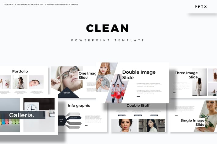 Clean - Powerpoint Template
