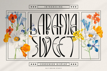Lapania Sweet Typeface