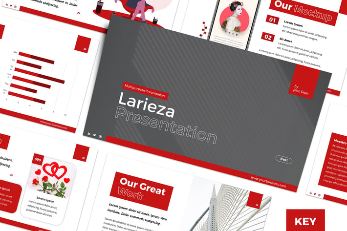 Larieza - Multipurpose Keynote Template