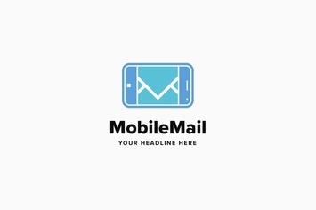 Mobile Mail Logo Template