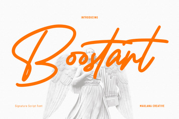 Boostart Script Font