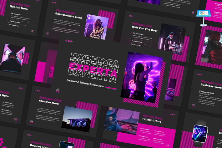 Experta - Creative Business Keynote Template