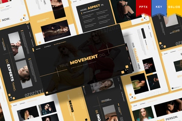 Movement | Powerpoint, Keynote, Google Slides