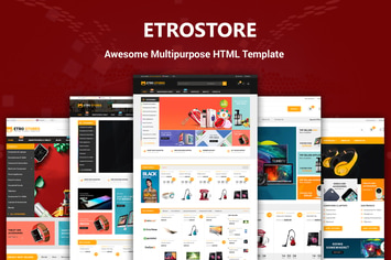 EtroStore - Responsive Multi-Purpose HTML Template