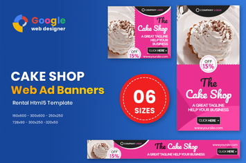 Cake Banners HTML5 - GWD
