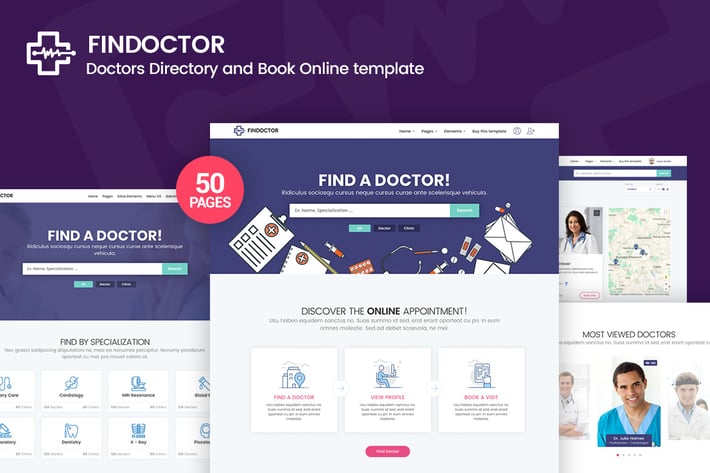 Findoctor - Doctors directory and Book Online temp