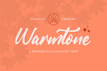 Warmtone - Instagram Font