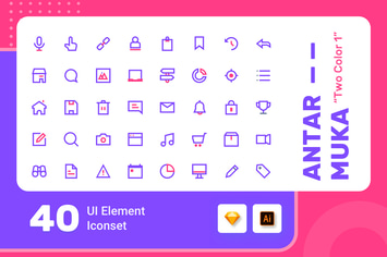 Antarmuka_Two Color-UI element 1 
