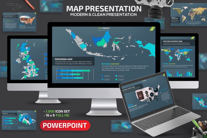Map Powerpoint Presentation