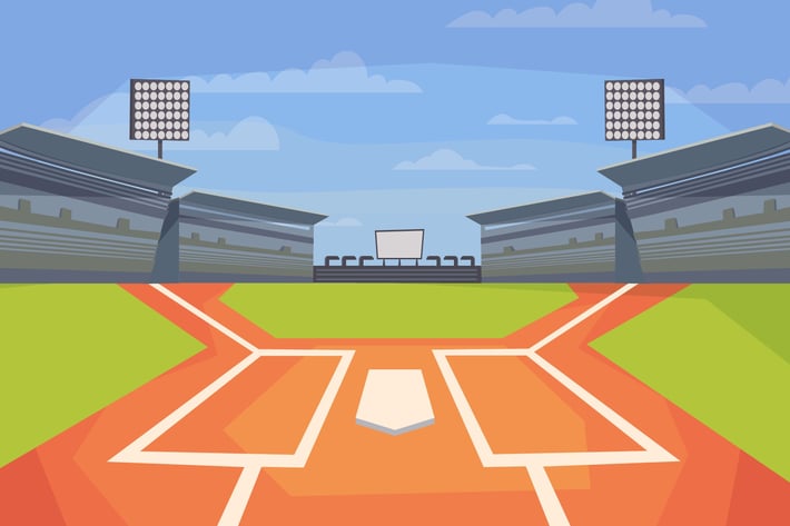 Baseball Stadium - Illustration Background