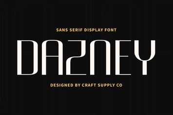 Dazney – Modern Sans Serif