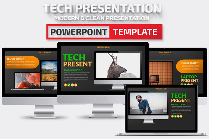 Tech Powerpoint Presentation Template