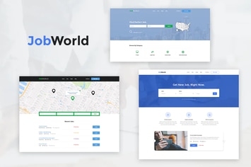 Job Portal Template | Job World