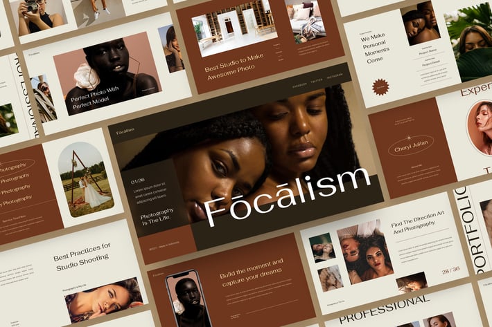 Focalism - Photography & Portfolio Keynote