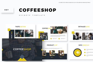 Coffee Shop - Keynote Template
