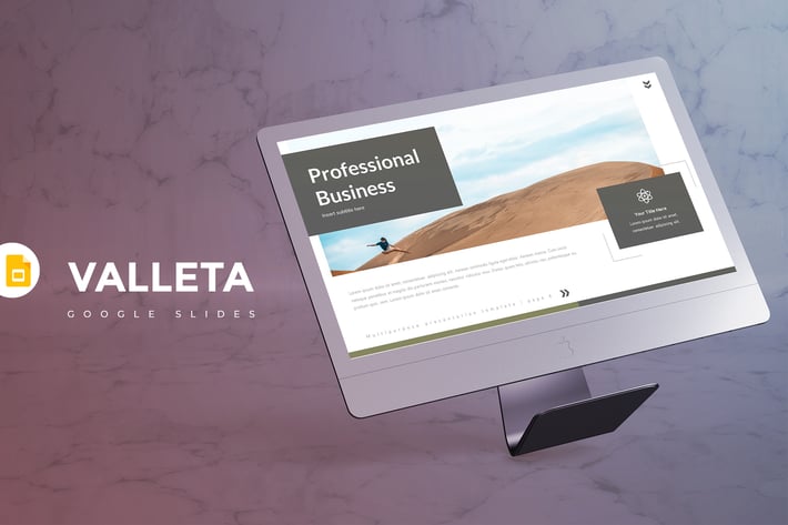Valleta - Google Slide Template