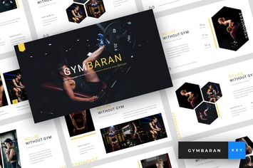 Gymbaran - Gym Keynote Template