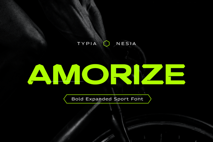 Amorize - Modern Sport Tech Expanded Sans Serif