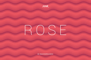 Rose | Soft Abstract Wavy Backgrounds