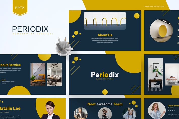 Periodix - Business Powerpoint Template