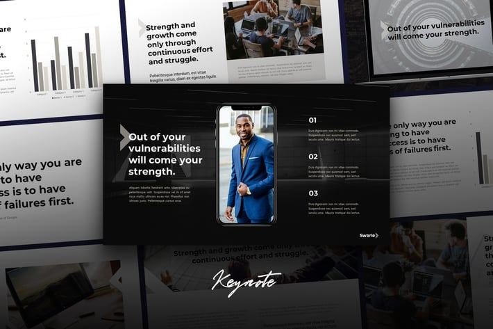 Swarle - Modern & Elegant Keynote Template