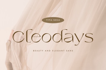 Cleodays - Beauty Aesthetic Expanded Thin Sans