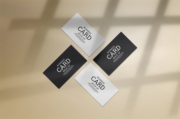 Minimal Business Cards Mockup m1