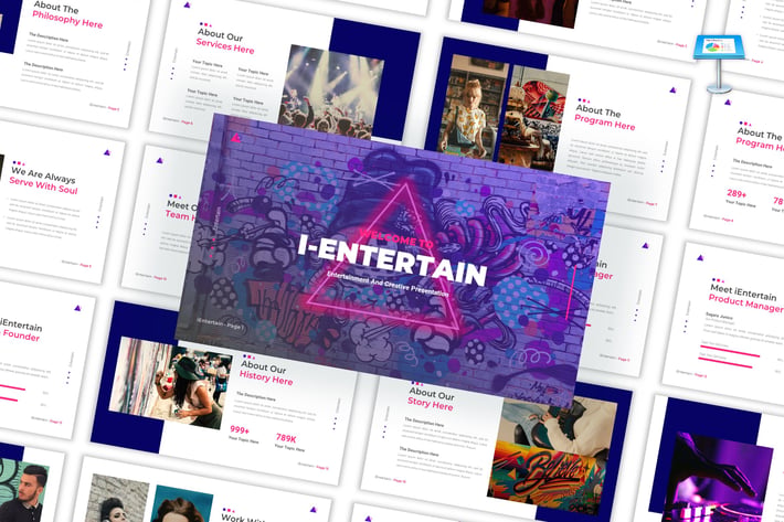 iEntertain - Entertaiment Creative Keynote