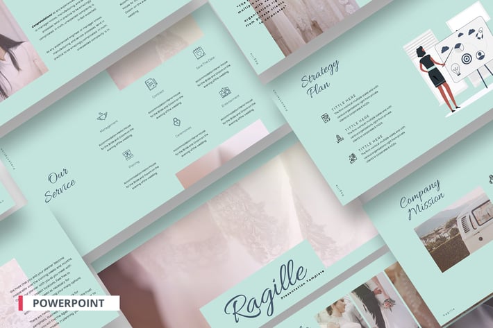 Ragille Pitch Deck Agency Powerpoint Template