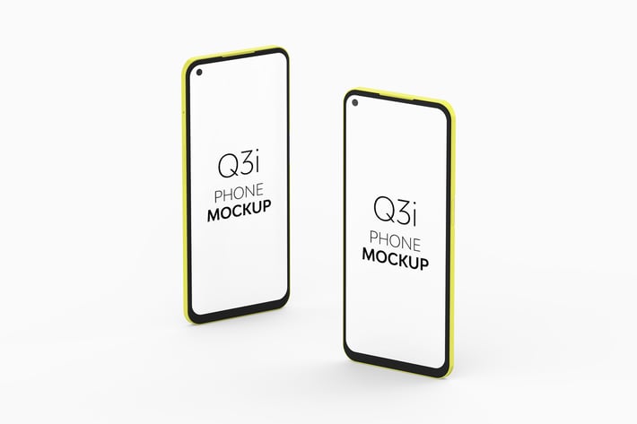 Q3i Phone Mockup