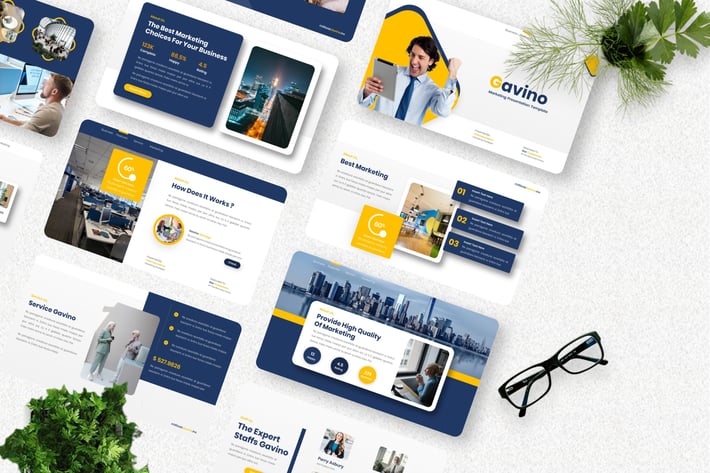 Gavino - Marketing Keynote Template
