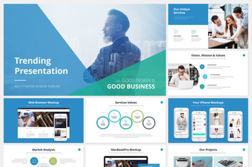 Trending Presentation Keynote Template
