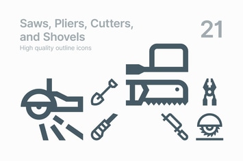 Saws, Pliers, Cutters, and Shovels