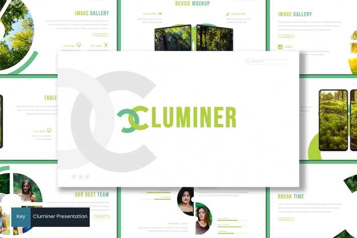 Cluminer - Keynote Template
