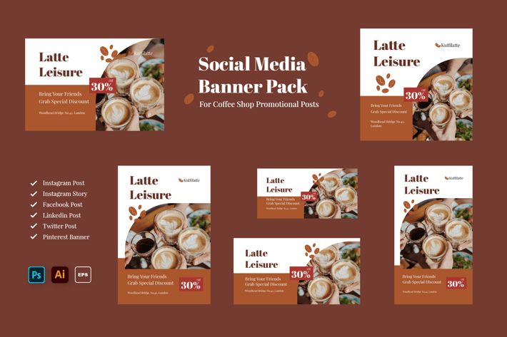 Coffee Social Media Banner | Co