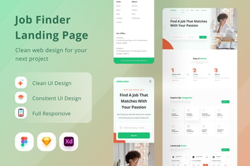 Job Finder Landing Page