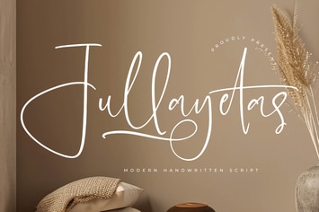 Jullayetas Modern Handwritten Script