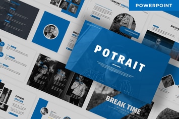Potrait - Business Powerpoint Template