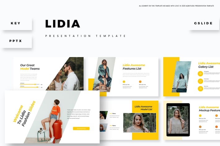 Lidia - Presentation Template