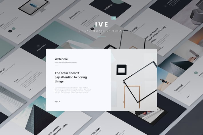 IVE Minimal & Business Template (PowerPoint)