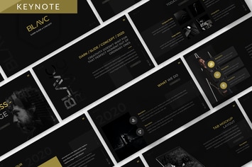 Blavc - Business Keynote Template