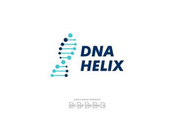 DNA Helix Strain Logo