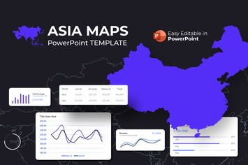 Asia Maps PowerPoint Presentation Template