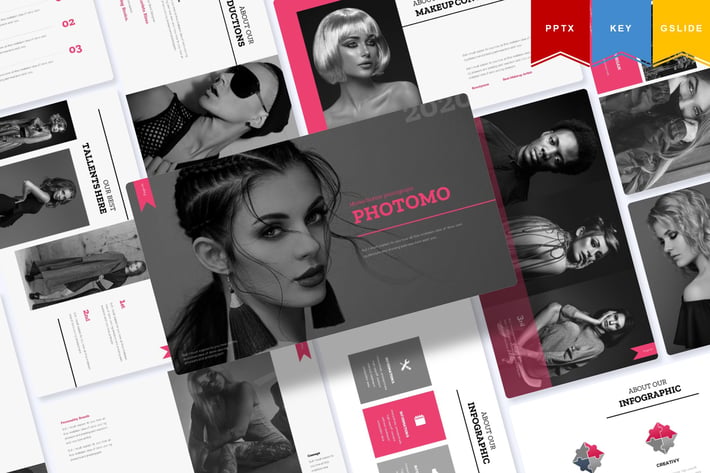 Agust Photomo | Powerpoint, Keynote, Google Slides